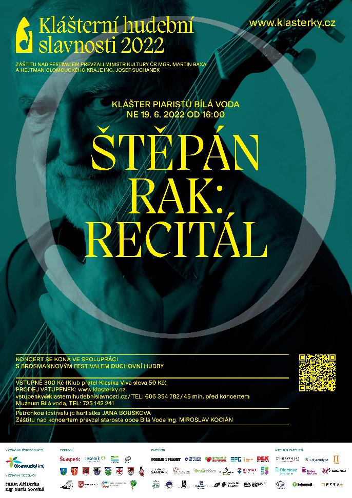 ŠTĚPÁN RAK: RECITÁL