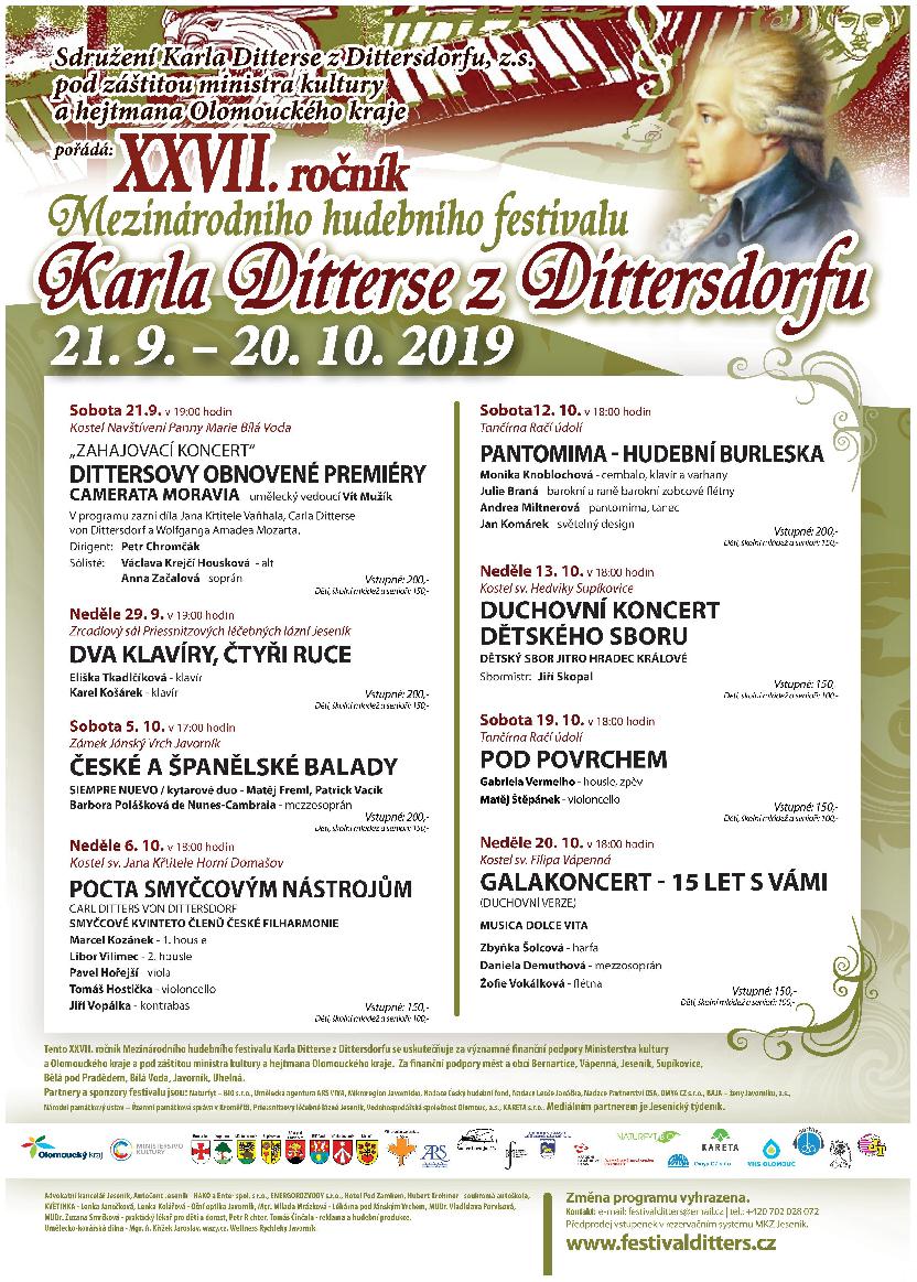 XXV. MHF K. DITTERSE Z DITTERSDORFU