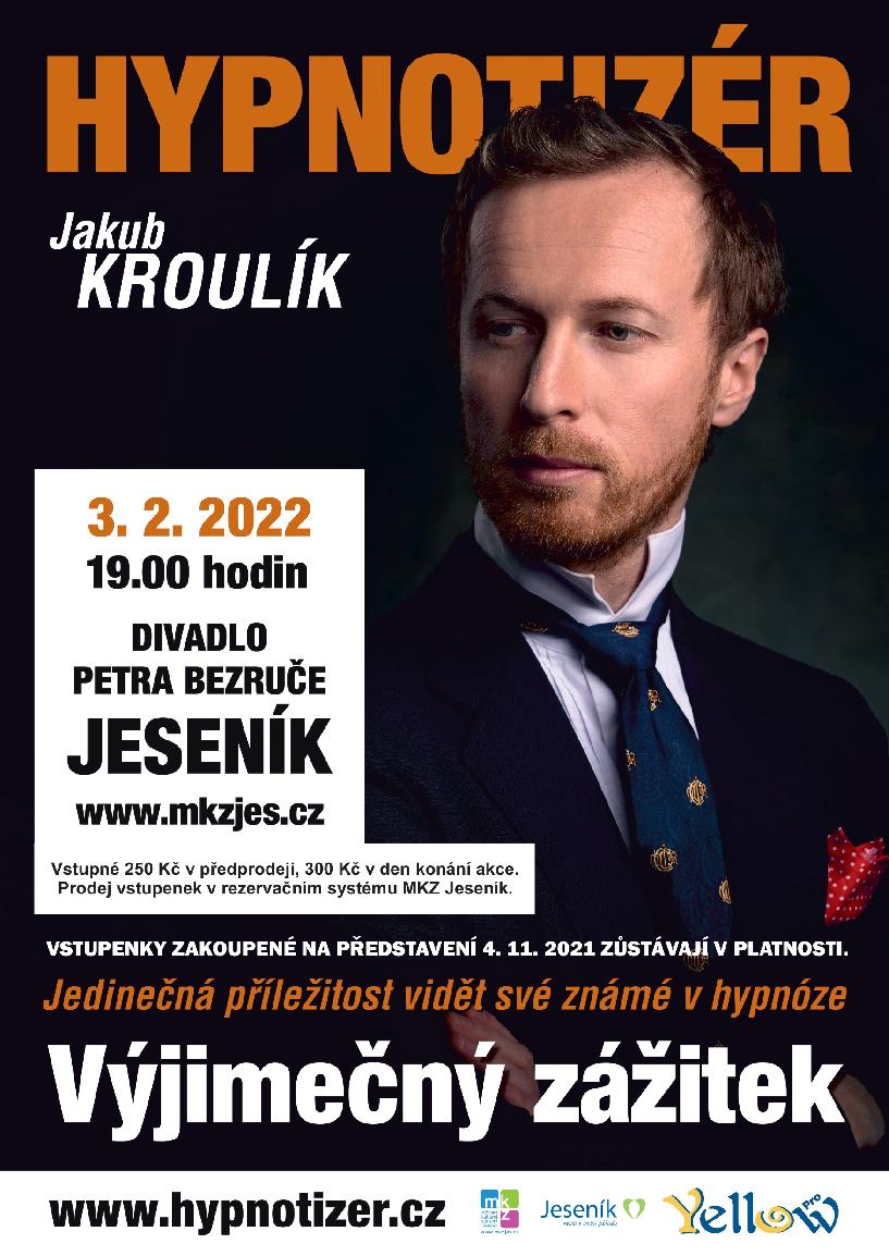 HYPNOTIZÉR JAKUB KROULÍK