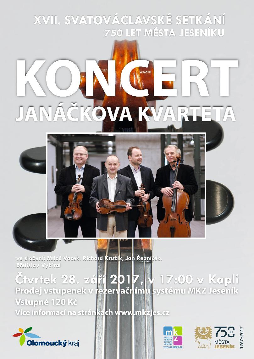 KONCERT JANÁČKOVA KVARTETA