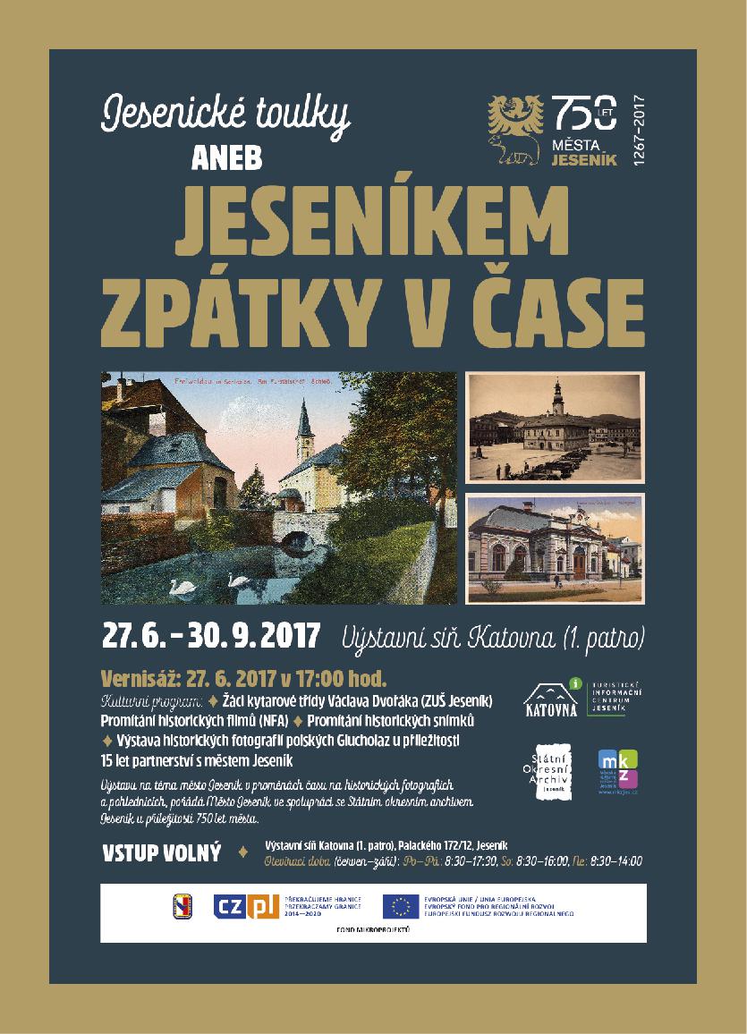 VERNISÁŽ VÝSTAVY: JESENICKÉ TOULKY ANEB JESENÍKEM ZPÁTKY V ČASE