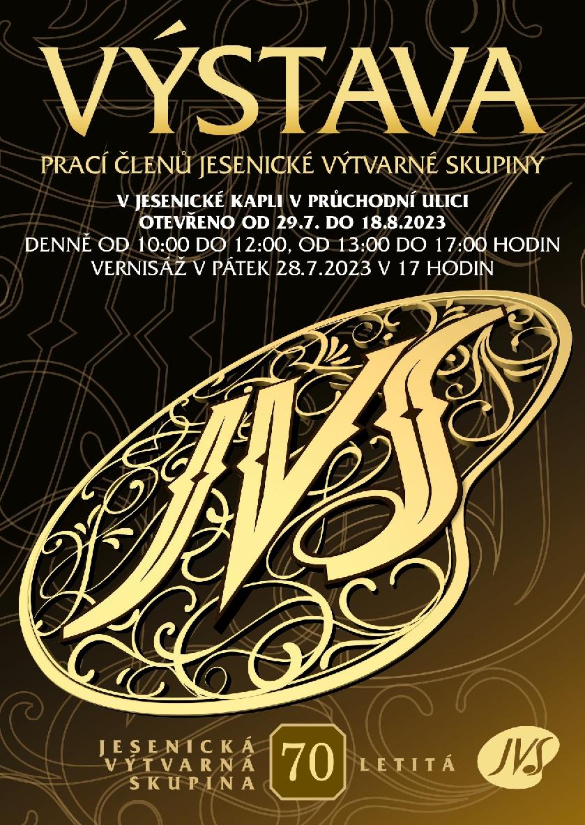  VERNISÁŽ VÝSTAVY JESENICKÉ VÝTVARNÉ SKUPINY 2023