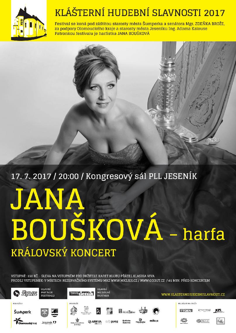 JANA BOUŠKOVÁ (HARFA) - KRÁLOVSKÝ KONCERT