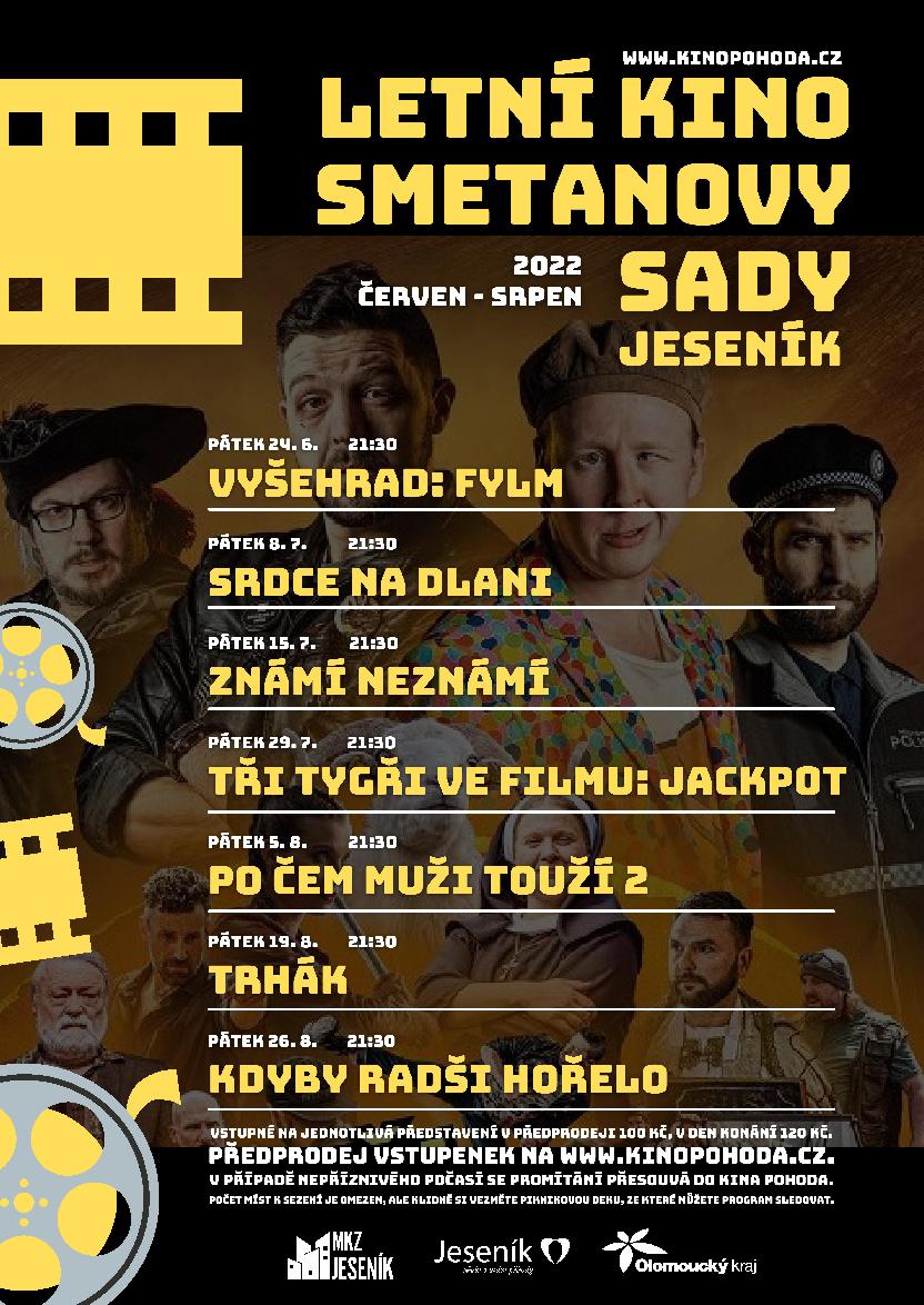 LETNÍ KINO VE SMETANOVÝCH SADECH