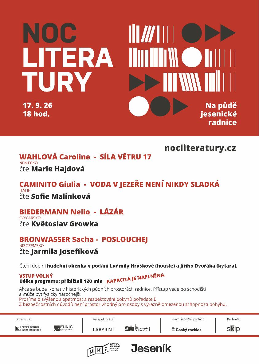 NOC LITERATURY 2026 (KAPACITA NAPLNĚNA)