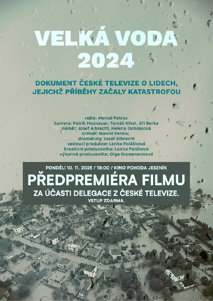 VELKÁ VODA 2024 |PŘEDPREMIÉRA ZA ÚČASTI DELEGACE Z ČT