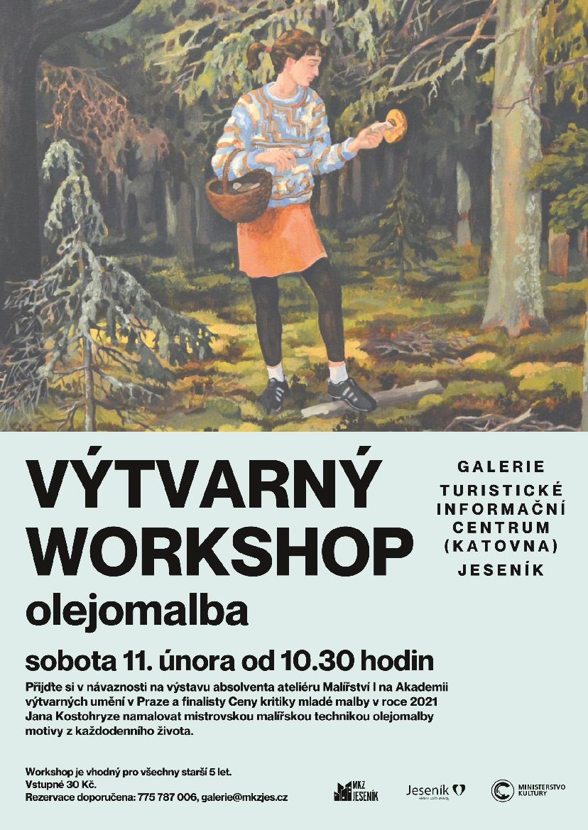 VÝTVARNÝ WORKSHOP PRO RODINY S DĚTMI: OLEJOMALBA