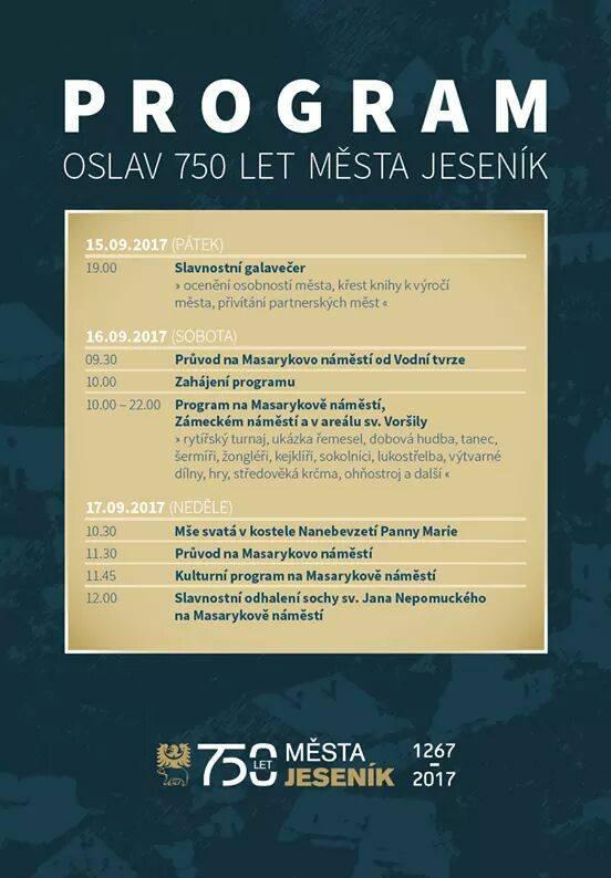 OSLAVY 750 LET MĚSTA JESENÍK