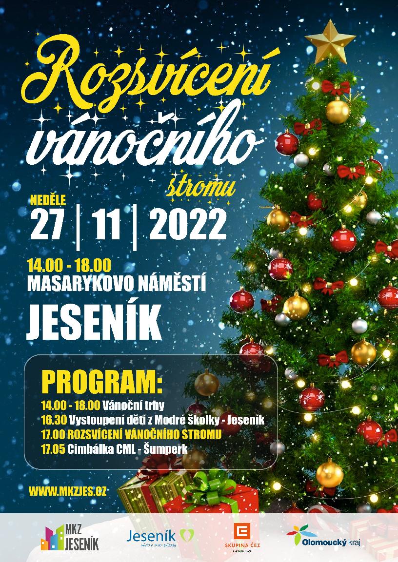 ROZSVÍCENÍ VÁNOČNÍHO STROMU 2022