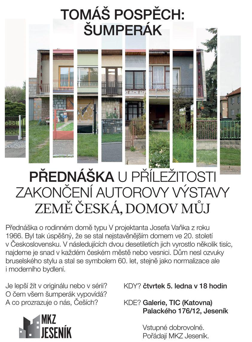 FENOMÉN ŠUMPERÁK: BESEDA S FOTOGRAFEM TOMÁŠEM POSPĚCHEM