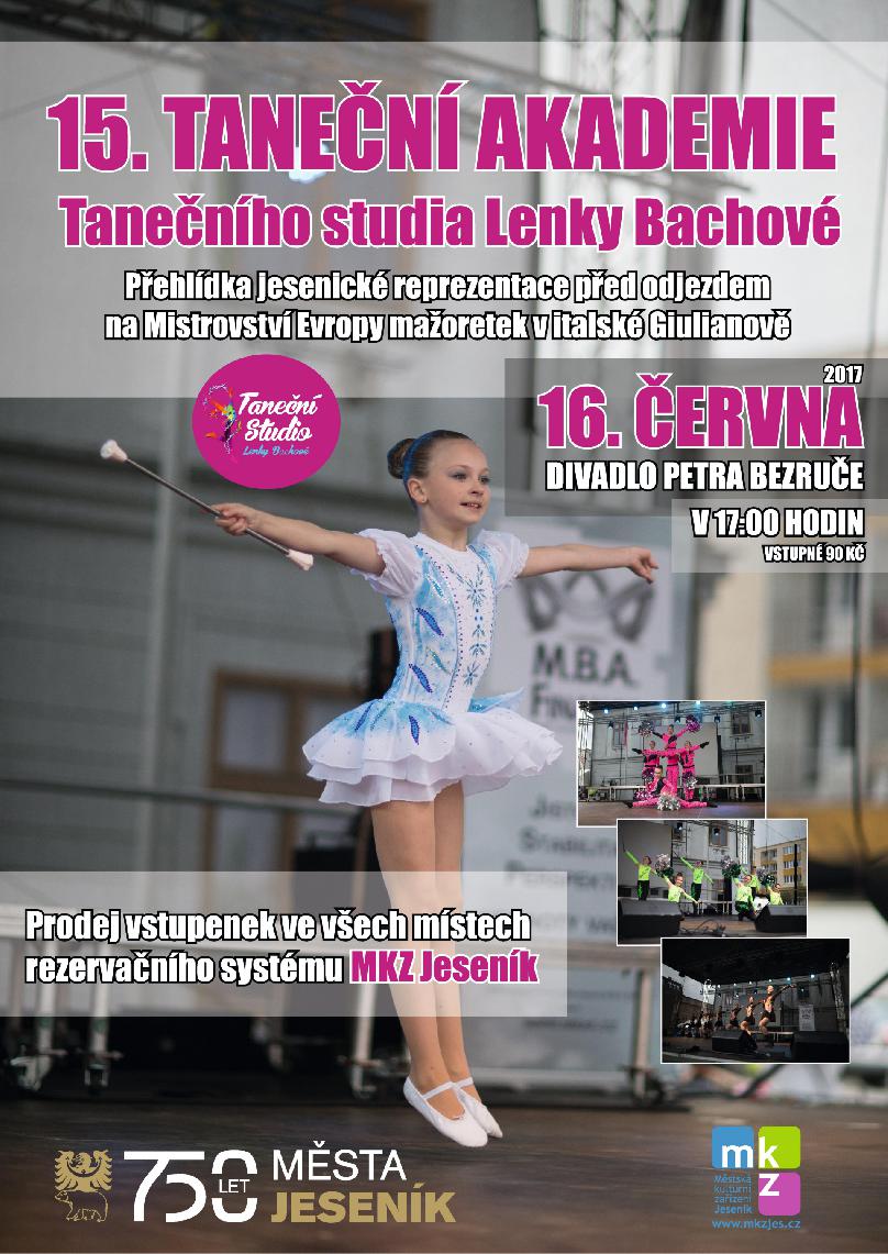 15. TANEČNÍ AKADEMIE TANEČNÍHO STUDIA LENKY BACHOVÉ