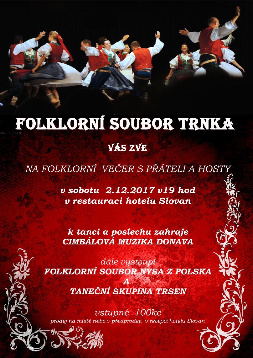 FOLKLORNÍ VEČER U CIMBÁLU