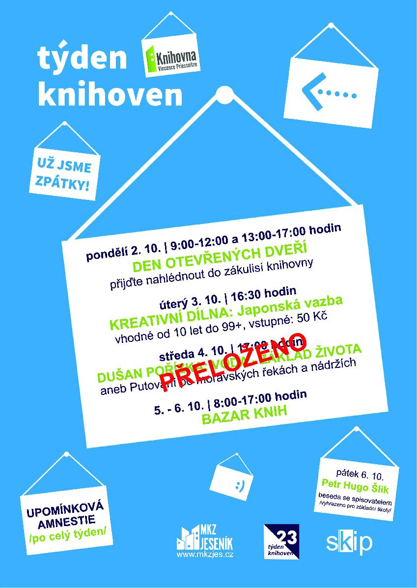 TÝDEN KNIHOVEN 2023