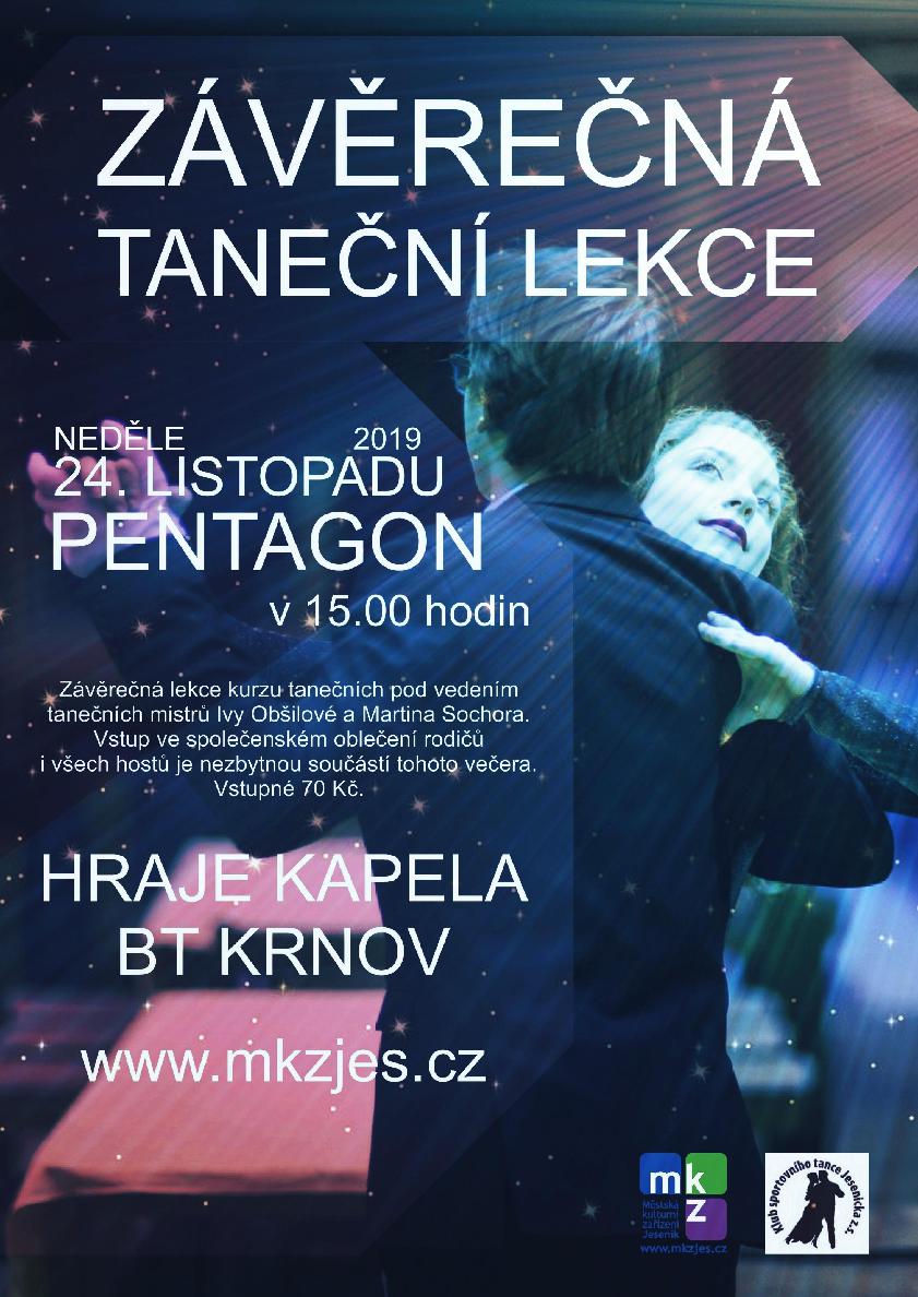 ZÁVĚREČNÁ TANEČNÍ LEKCE 2019