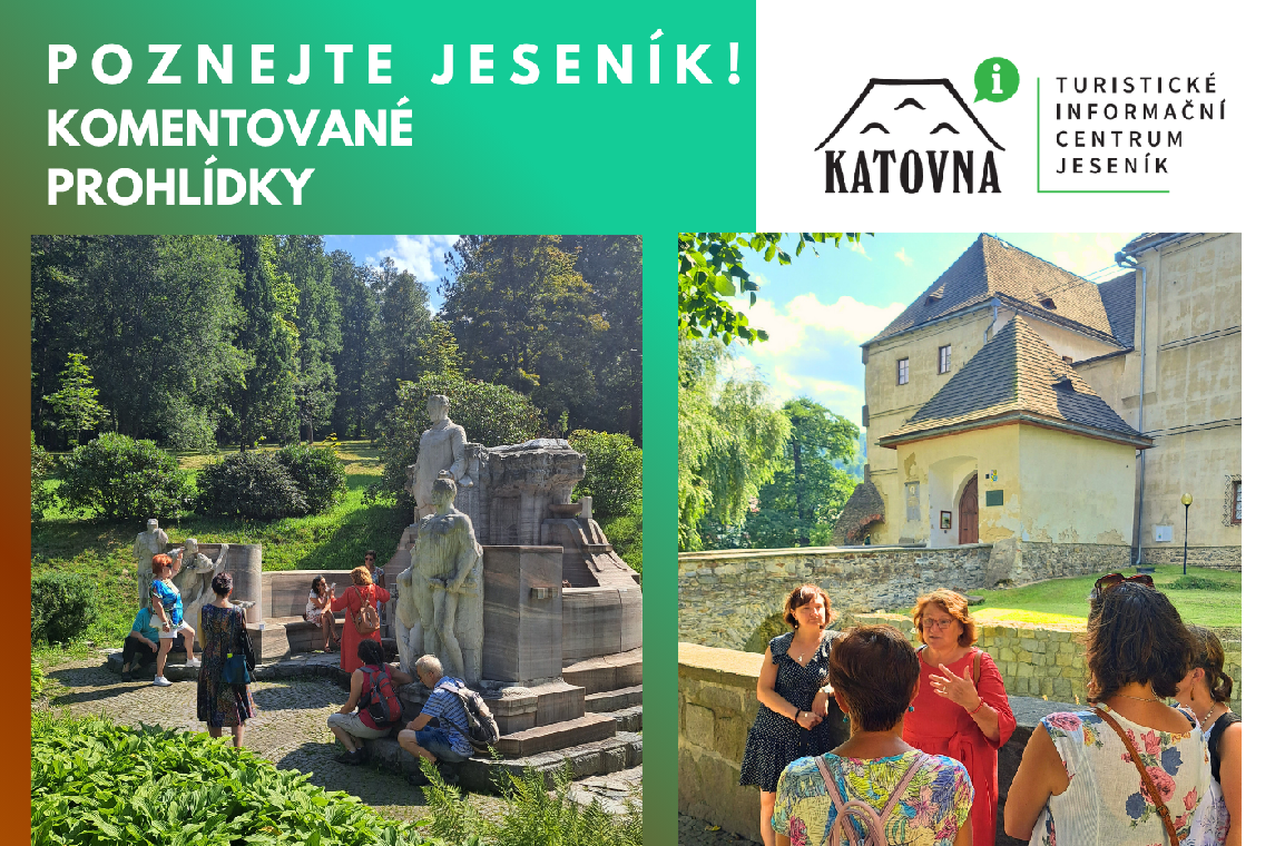 KOMENTOVANÉ PROHLÍDKY MĚSTEM JESENÍK V ČERVNU 2026