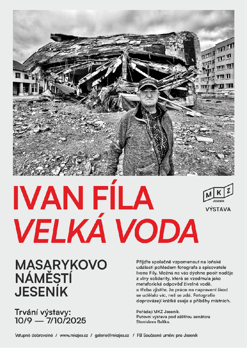 VÝSTAVA VELKÁ VODA IVANA FÍLY JE OBNOVENA.