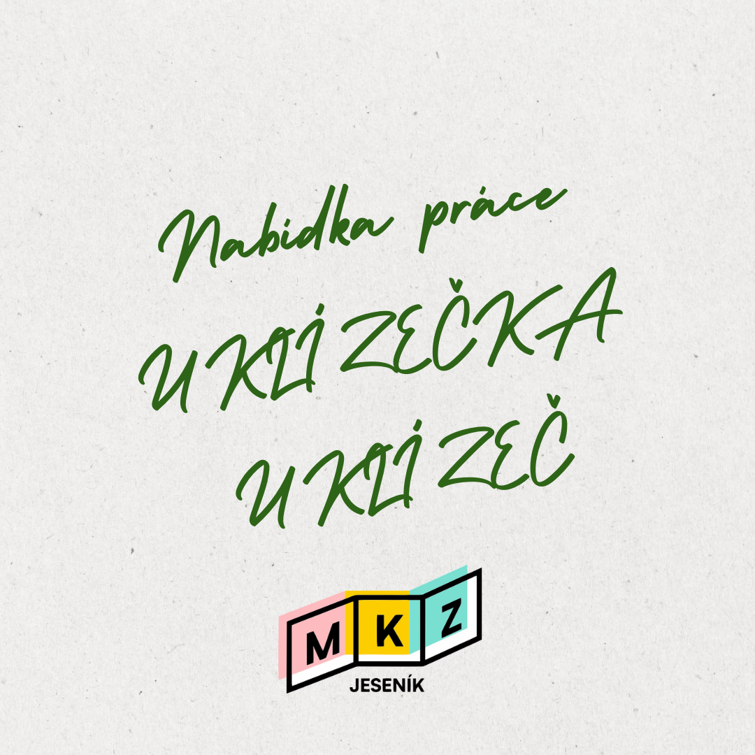 NABÍDKA PRÁCE: UKLÍZEČKA / UKLÍZEČ